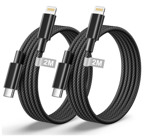 Usb lightning cable 2m - usb, to