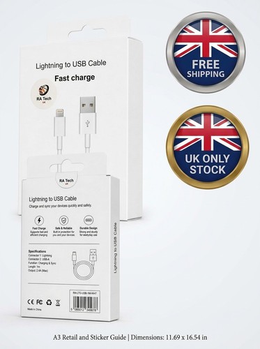Pack usb to iphone - pack, 1m