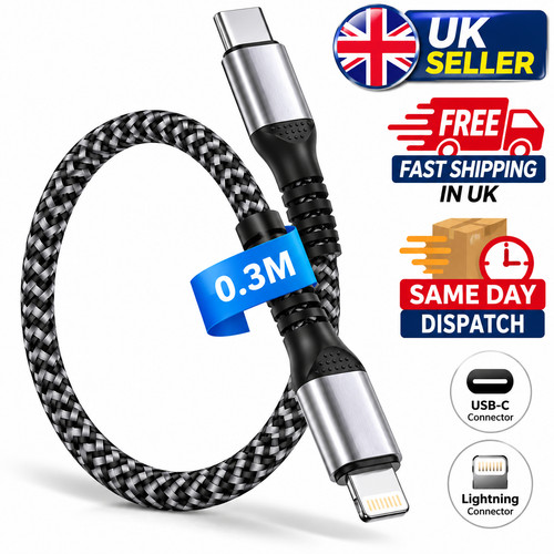 Usb lightning cable 30cm - usb,