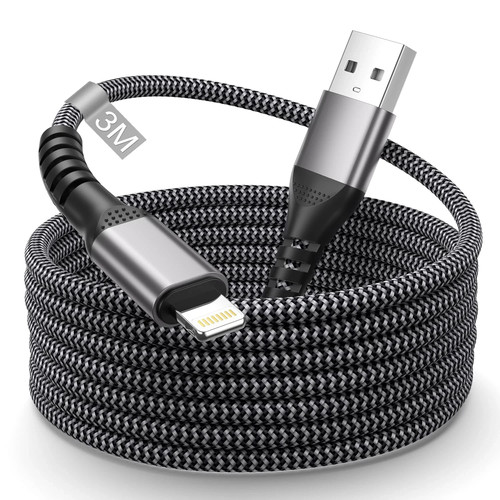 Extra long iphone charger - 3m,