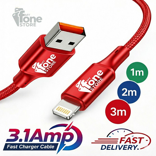 Braided charging lead - braided,
